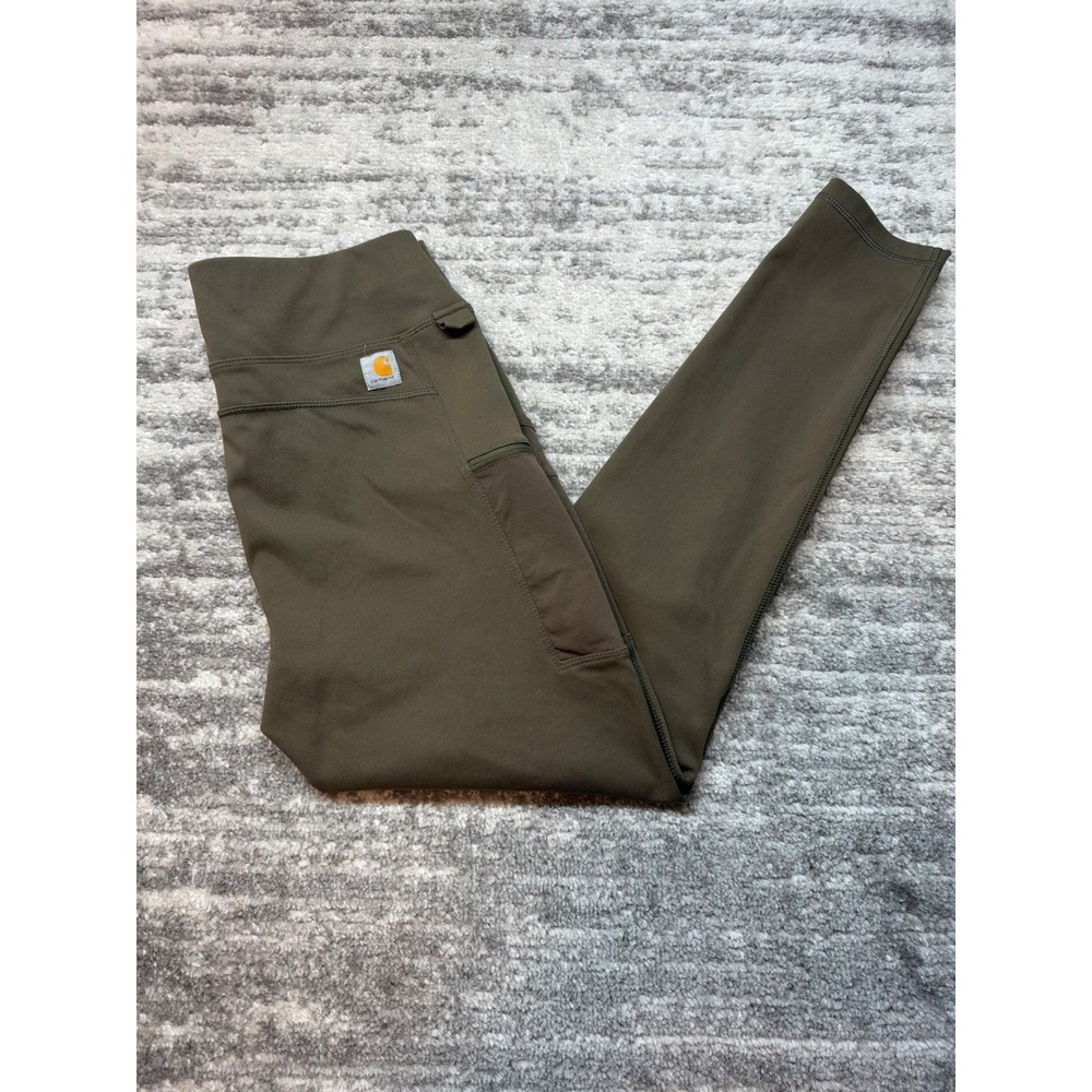 Carhartt Force Fitted Lightweight Utility Legging Womens M green BN3609-W